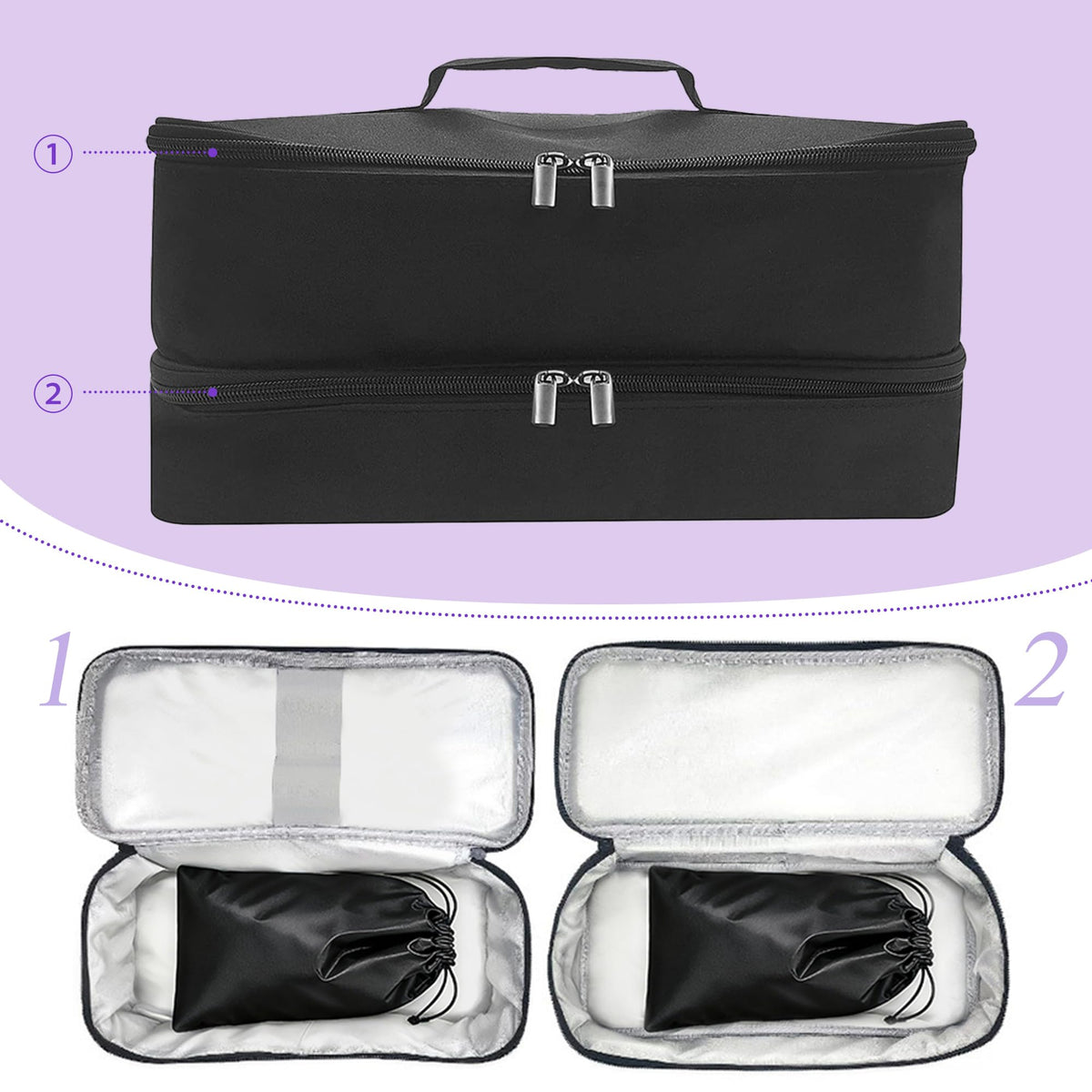 Sisu Couture's Lockable Sex Toy Storage Bag Discreet Toy Box With - image 11