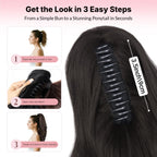 Sisu Couture's 18" Pony Tails Hair Extensions Clip In Ponytail Hair - image 18
