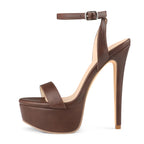Sisu Couture's Merumote Platform Heels Sky High Heel Sandals - image 20