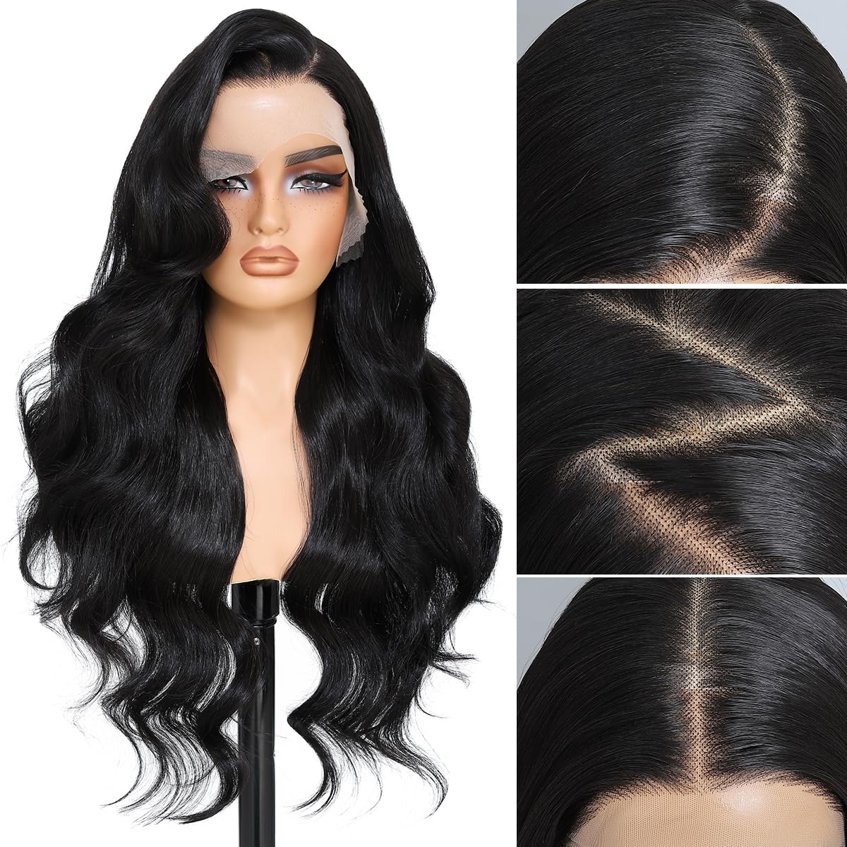 Sisu Couture's Synthetic Lace Front Wig 13x6 HD Lace Wig Highlight - image 23