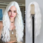 Sisu Couture's Light Pink Wig 26 Inch Long Wavy Wig - image 21