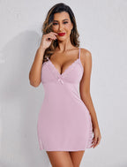 Sisu Couture's Avidlove Lingerie Sexy Nightwear Spaghetti Strap Nightgown Babydoll - image 16