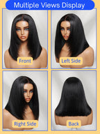 Sisu Couture's Nadula Yaki Straight Bob Drawstring Wig Human Hair - image 5