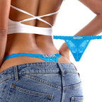 Sisu Couture's Sexy Underwear Lace Panties Sexy Thong With Funny Rhinestone - image 1