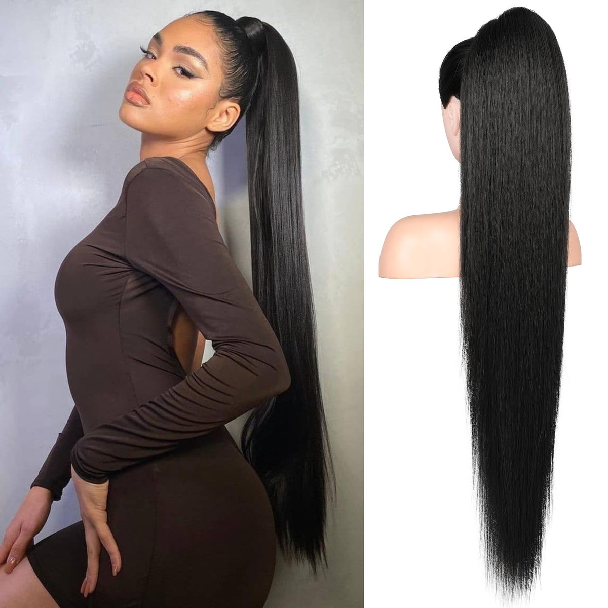 Sisu Couture's Flufymooz Ponytail Extension - image 1
