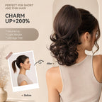 Sisu Couture's Zqian Beauty 14 Inch Blonde Ponytail Extension - image 15