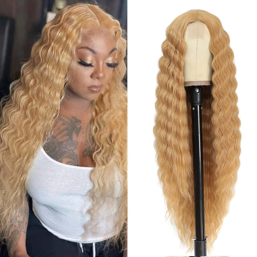 Sisu Couture's Instastyle 30 Inch Synthetic Curly Wigs Long Black Hair - image 23