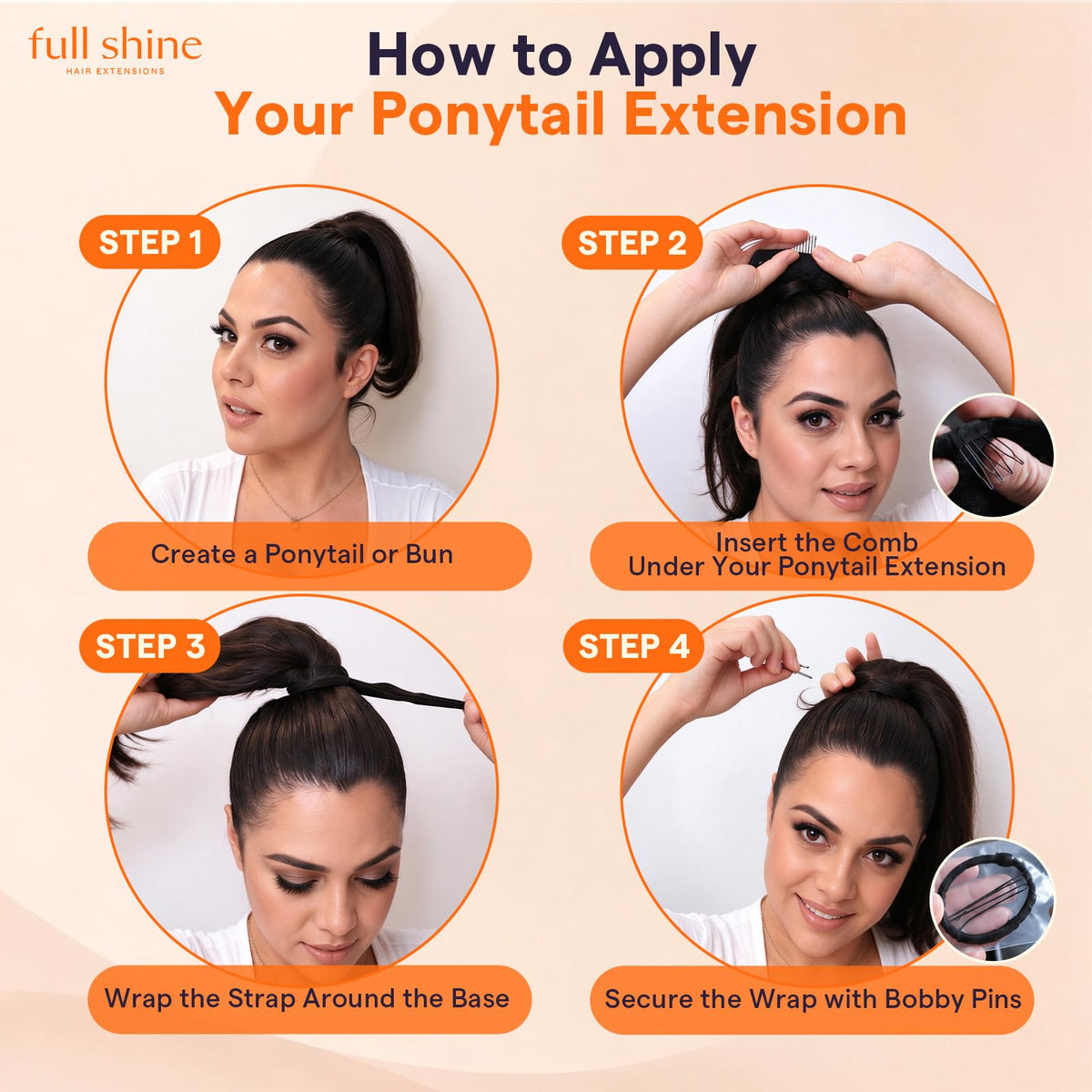 Sisu Couture's Full Shine Real Hair Ponytail Extension - image 17