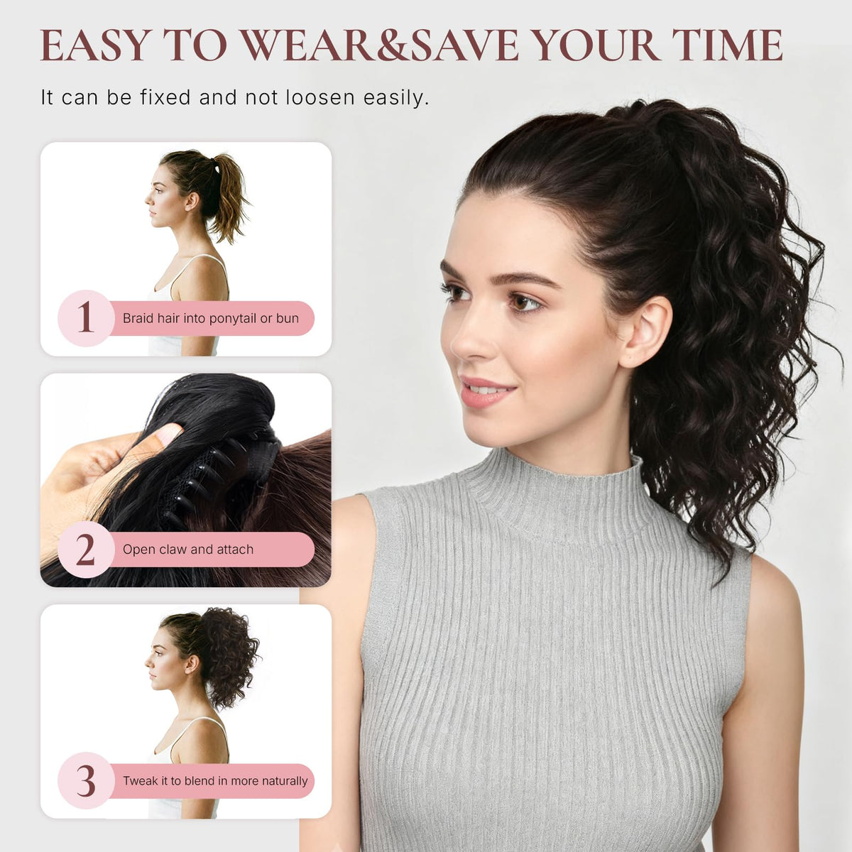 Sisu Couture's 12 Inch Ponytail Extension - image 17