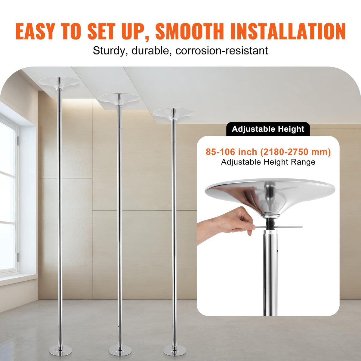 Sisu Couture's Vevor Professional Dancing Pole - image 16
