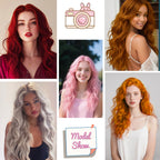 Sisu Couture's Light Pink Wig 26 Inch Long Wavy Wig - image 18