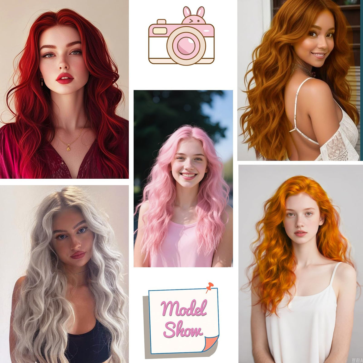 Sisu Couture's Light Pink Wig 26 Inch Long Wavy Wig - image 7