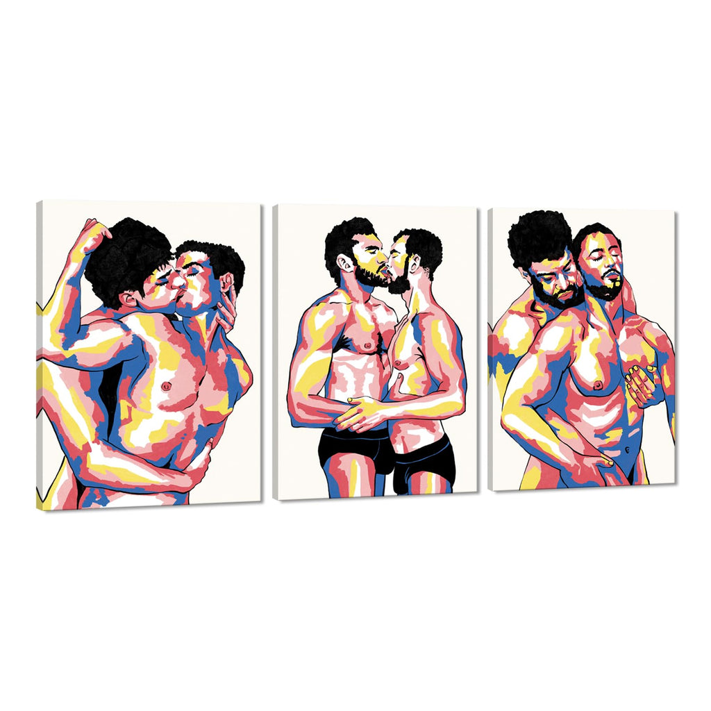Sisu Couture's 3 Pieces Black And White Sexy Wall Art Sexy - image 22