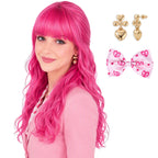 Sisu Couture's Long Blonde Curly Wig With Bangs Retro Country Diva - image 23