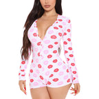 Sisu Couture's Ruewey Sexy Onesie Pajama With Butt Flap Long Sleeve - image 19
