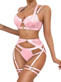 Sisu Couture's Lilosy Sexy Lingerie Set 3 Piece Outfit Bra Panty - image 1