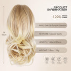 Sisu Couture's Zqian Beauty 14 Inch Blonde Ponytail Extension - image 14