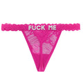 Sisu Couture's Personalized Thongs With Funny Rhinestone Letters - image 1