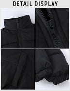 Sisu Couture's Gihuo Cropped Puffer Jacket Short Winter Coats - image 18