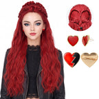 Sisu Couture's Long Blonde Curly Wig With Bangs Retro Country Diva - image 21