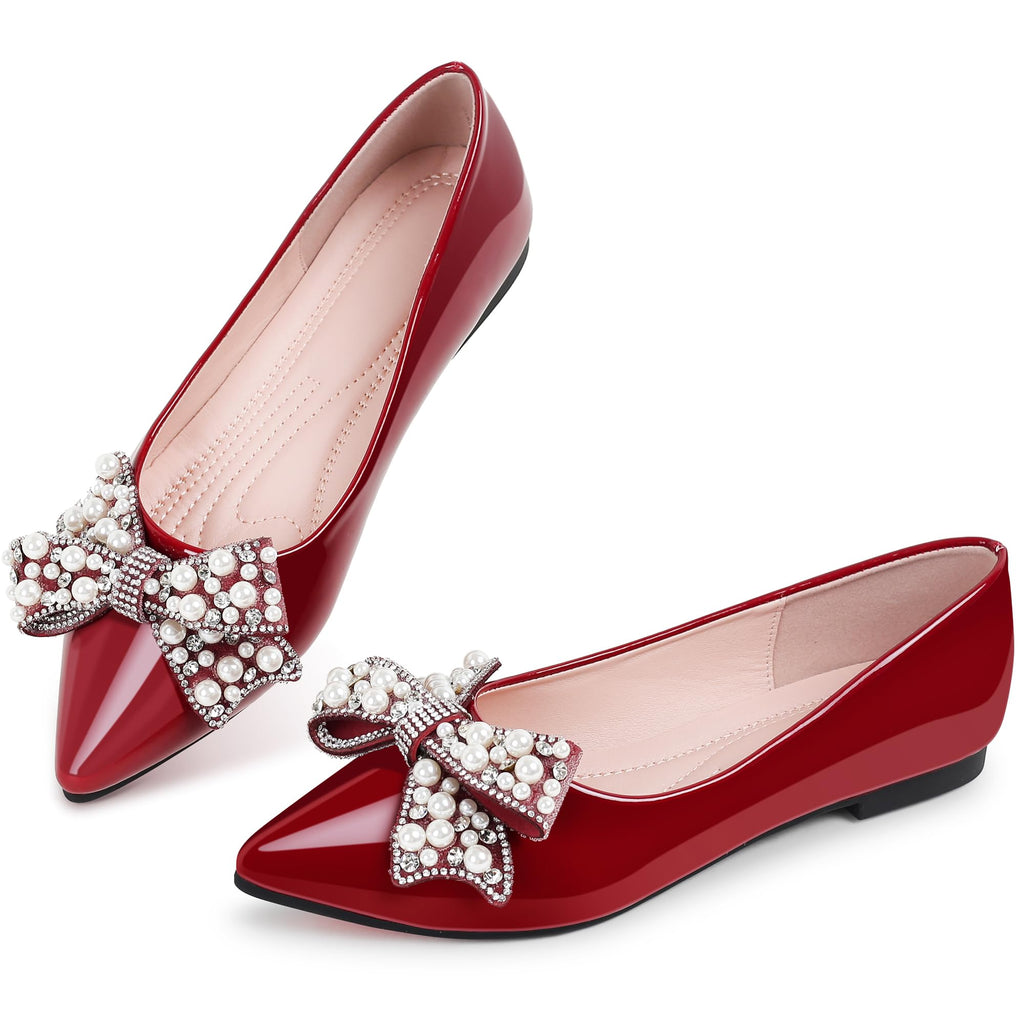 Sisu Couture's Leather Flats Comfort Slip On Ballet Flats Shoes - image 18