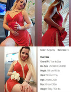 Sisu Couture's Avidlove Lingerie Sexy Nightwear Spaghetti Strap Nightgown Babydoll - image 19