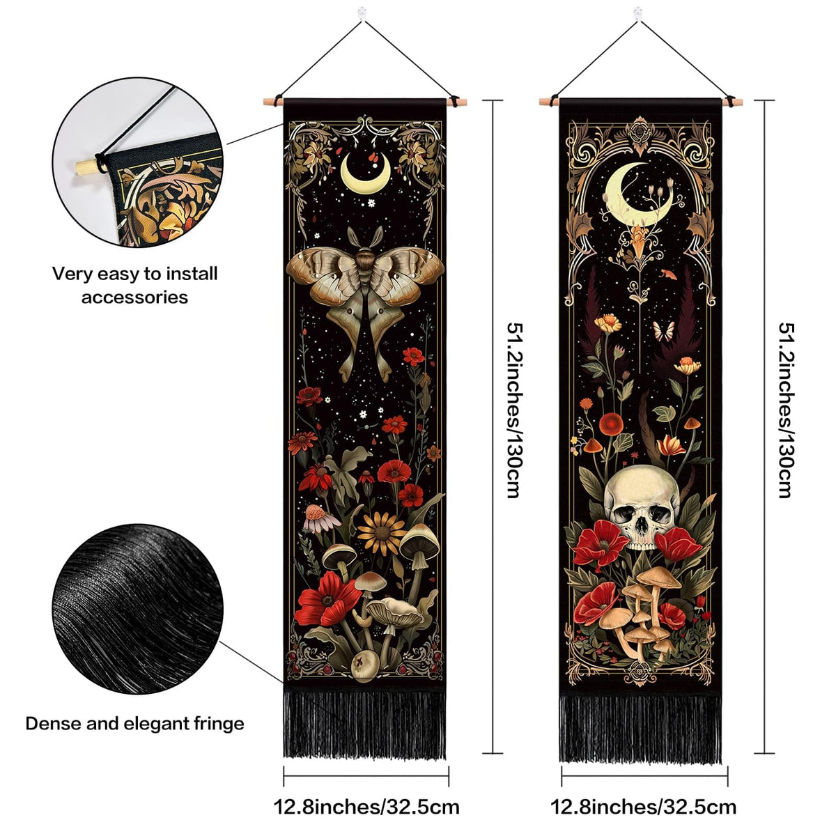 Sisu Couture's 2 Pack Witchy Gothic Wall Decor - image 16