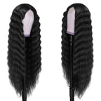 Sisu Couture's Instastyle 30 Inch Synthetic Curly Wigs Long Black Hair - image 15