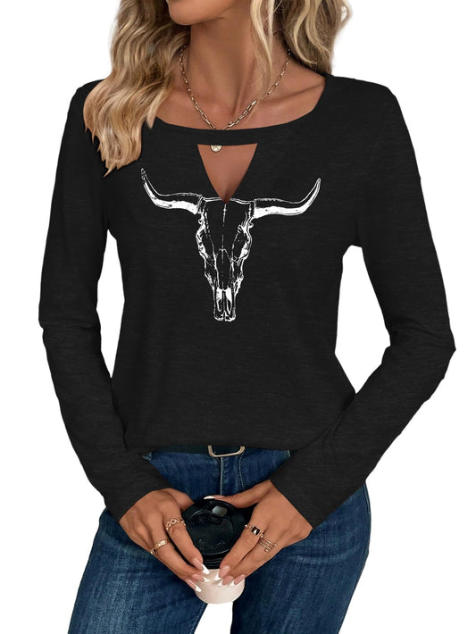 Sisu Couture's Stylish Cowgirl Graphic Tee - image 1