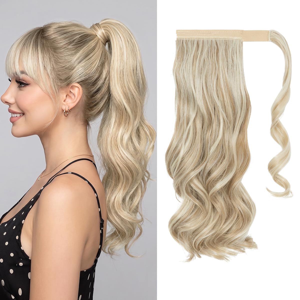 Sisu Couture's Cjl Hair 18" Long Ponytail Hair Extension Wrap Around - image 20