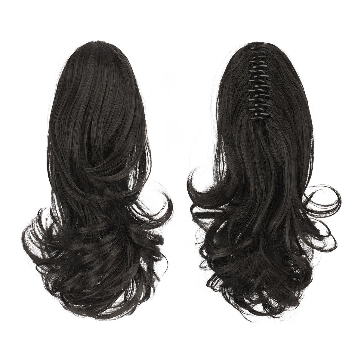 Sisu Couture's Sofeiyan 13" Ponytail Extension Long Curly Ponytail Clip in - image 1