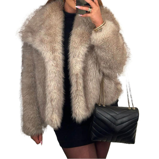 Sisu Couture's Cozy Faux Fur Shaggy Coat - image 1