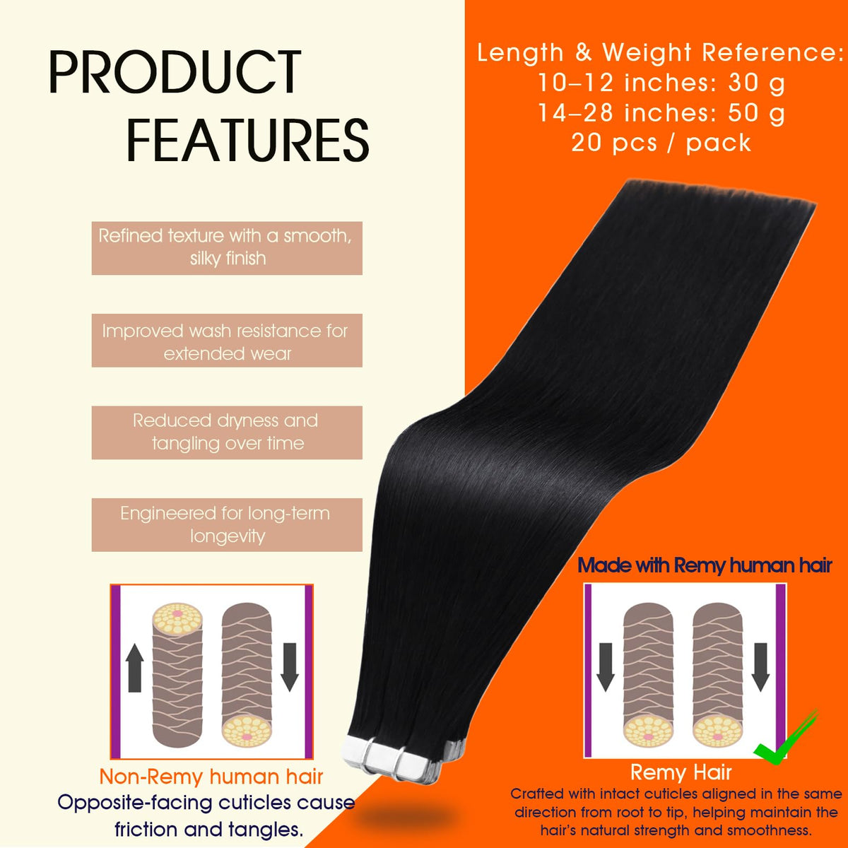 Sisu Couture's Full Shine Tape in Hair Extensions Human Hair - image 11