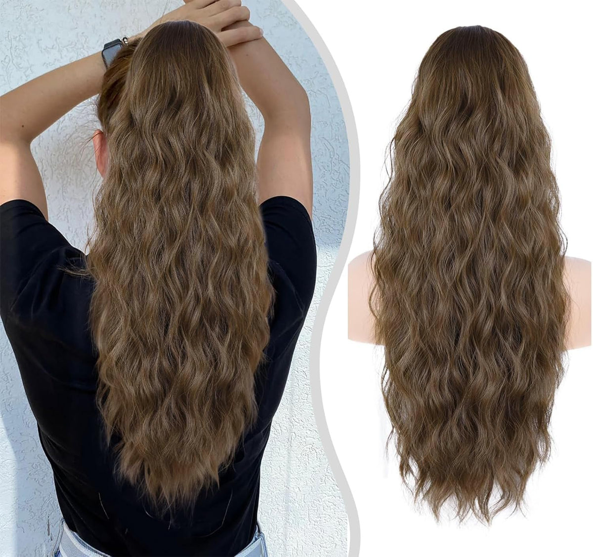 Sisu Couture's 26 Inch Black Ponytail Extension - image 23