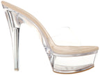 Sisu Couture's Chase & Chloe Clear Stiletto High Heel Platform Sandals - image 14