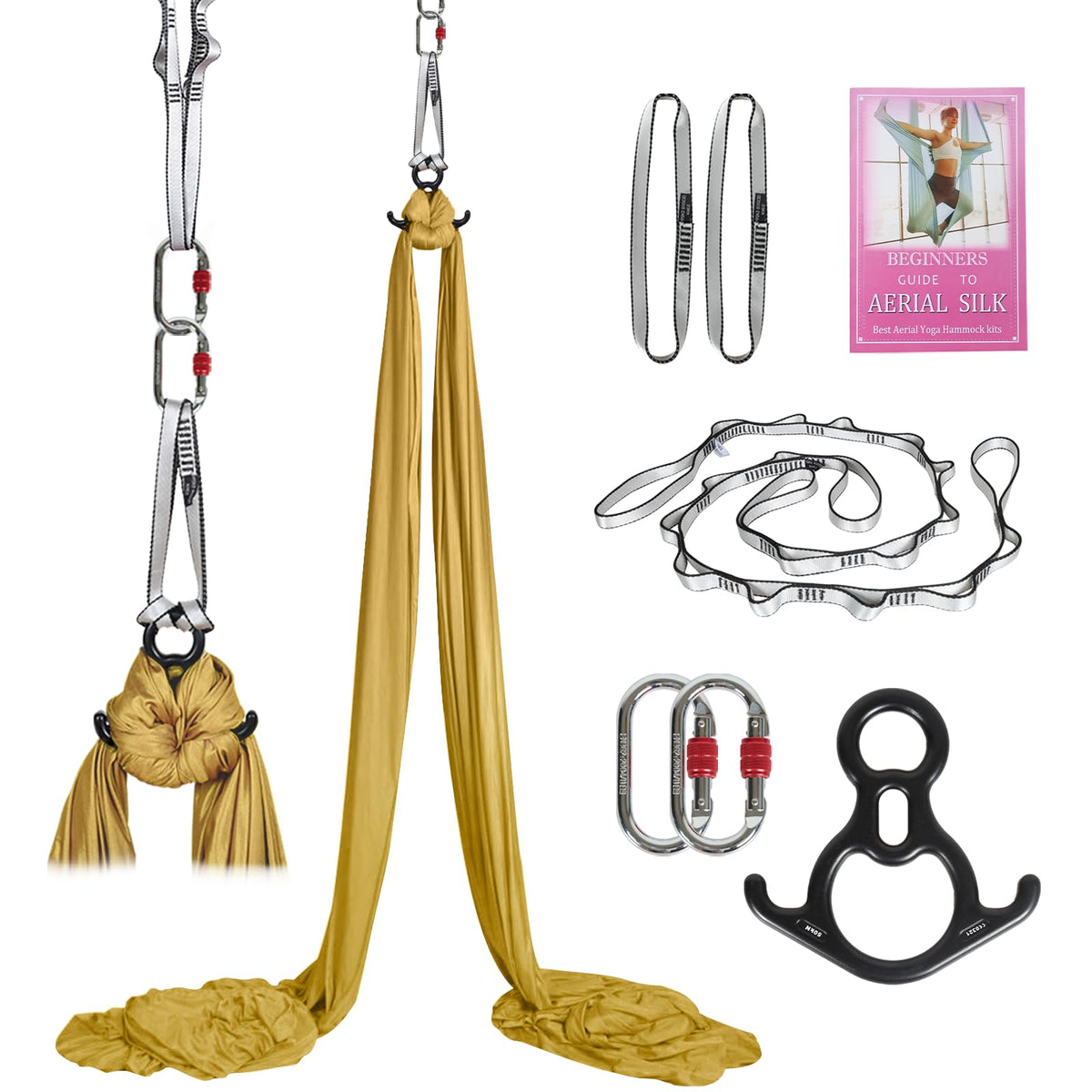 Sisu Couture's Aerial Silks Kit & Aerial Yoga Hammock - image 20