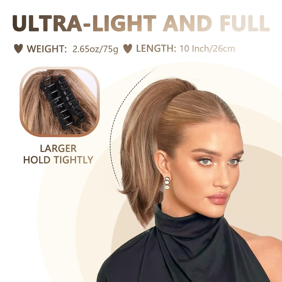 Sisu Couture's Zqian Beauty Clip on Ponytails - image 16
