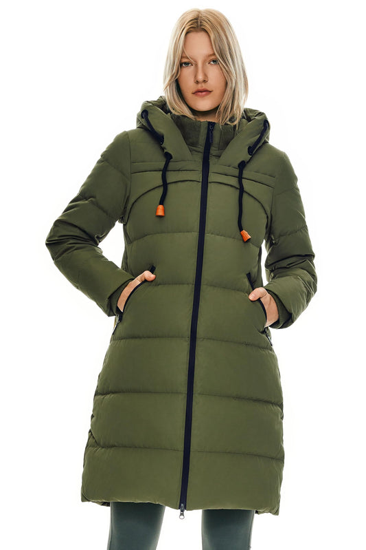 Sisu Couture's Luxe Winter Puffer Coat with Hood - image 1