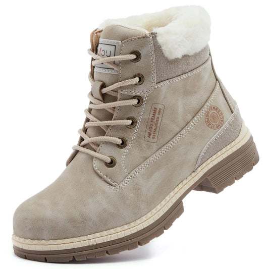 Sisu Couture's Cozy Waterproof Hiking Ankle Boots for Women - image 1