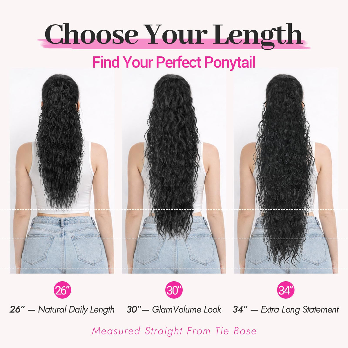 Sisu Couture's Long Curly Drawstring Ponytail Hair Extension - image 21