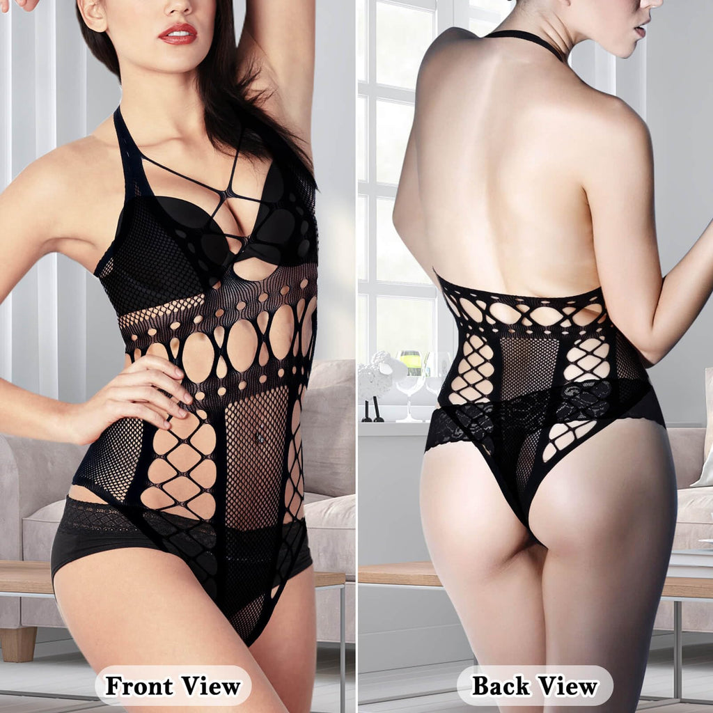 Sisu Couture's Selizo Fishnet Lingerie Dress - image 12