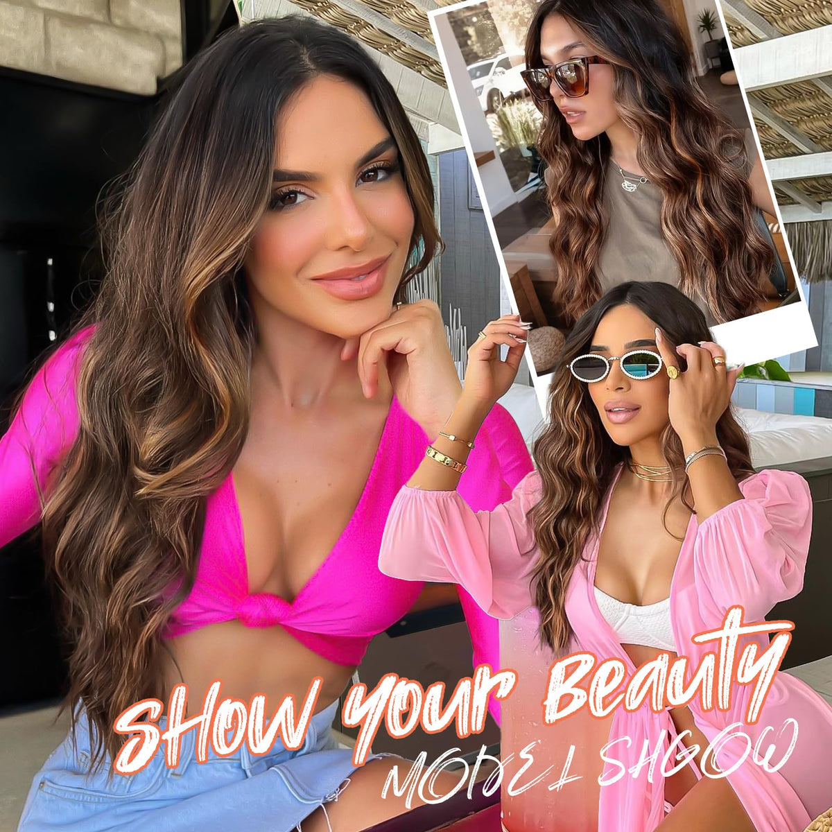 Sisu Couture's Aisi Hair Brown Highlight Wig - image 15