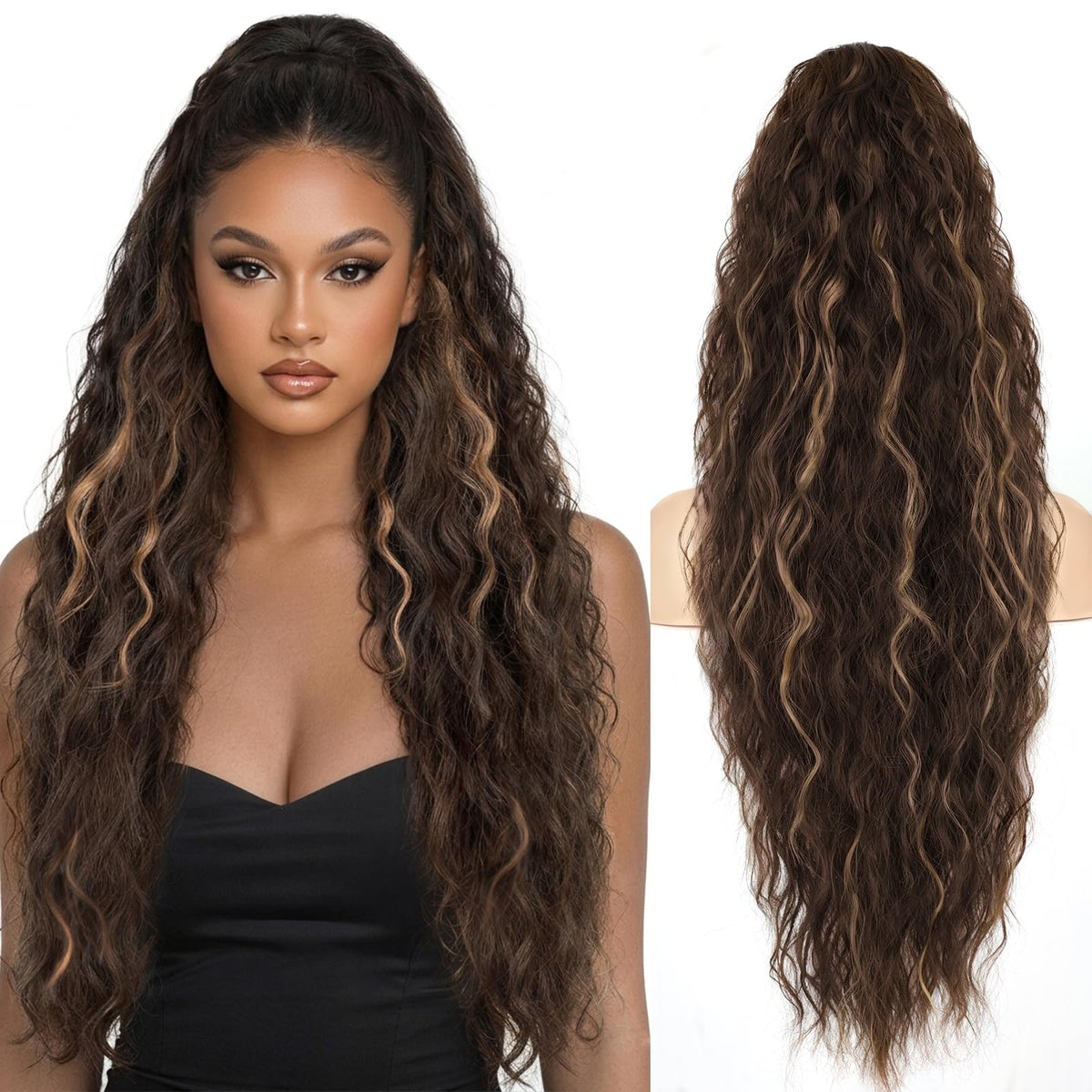Sisu Couture's Rontaya 18 Inch Ponytail Extension - image 24