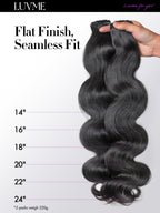 Sisu Couture's Luvme Seamless Body Wave 100% Real Human Hair Clip - image 20