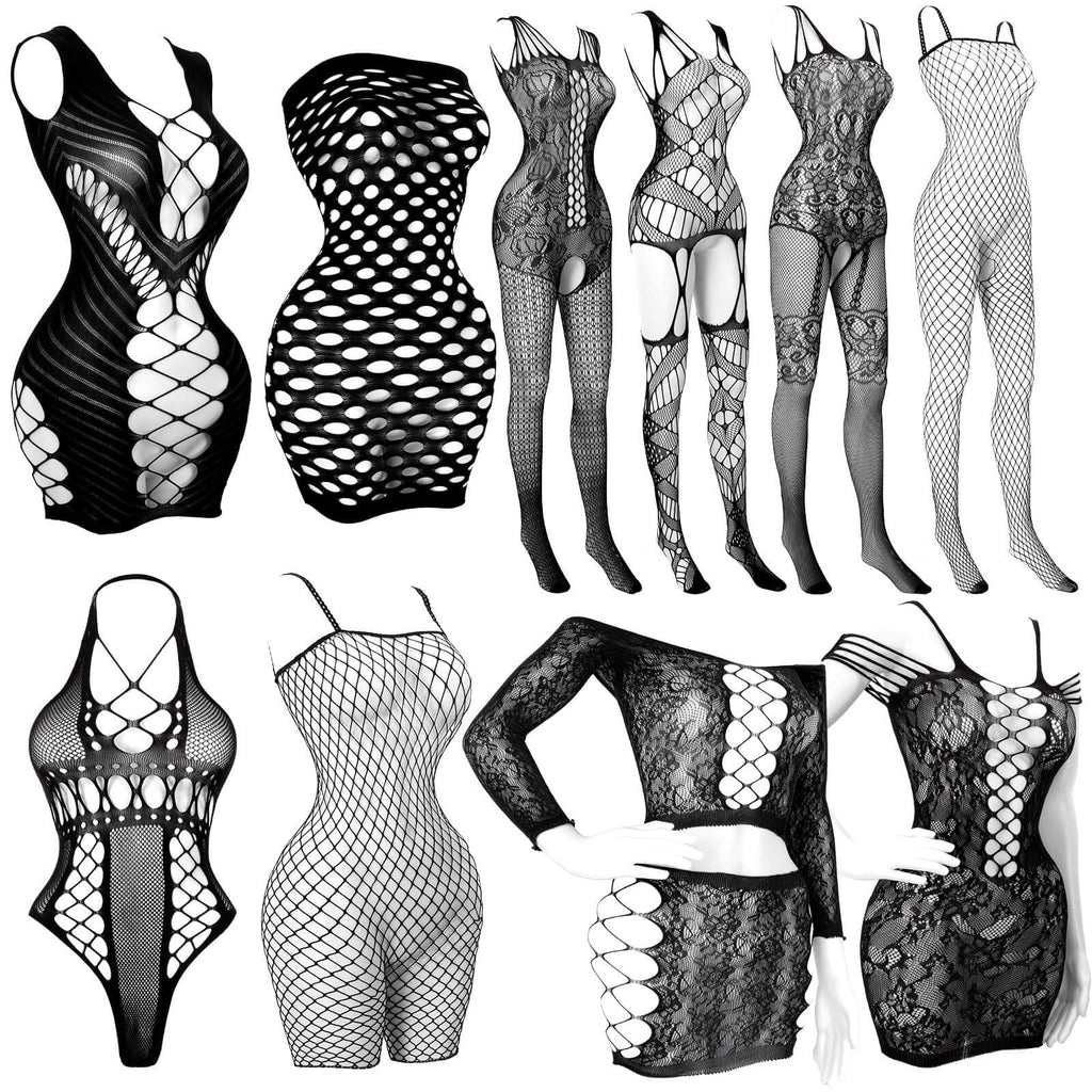 Sisu Couture's Selizo Fishnet Lingerie Dress - image 1