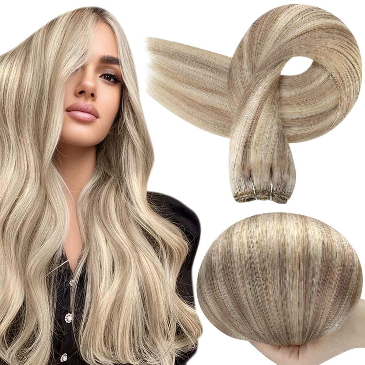 Sisu Couture's Full Shine Weft Hair Extensions 24 Inch 150g - image 24