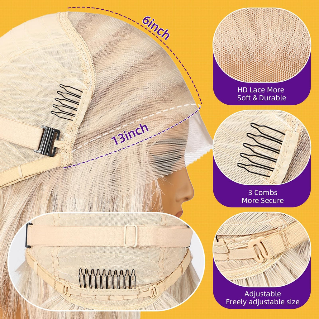 Sisu Couture's Kome Blonde Synthetic Lace Front Wig - image 8