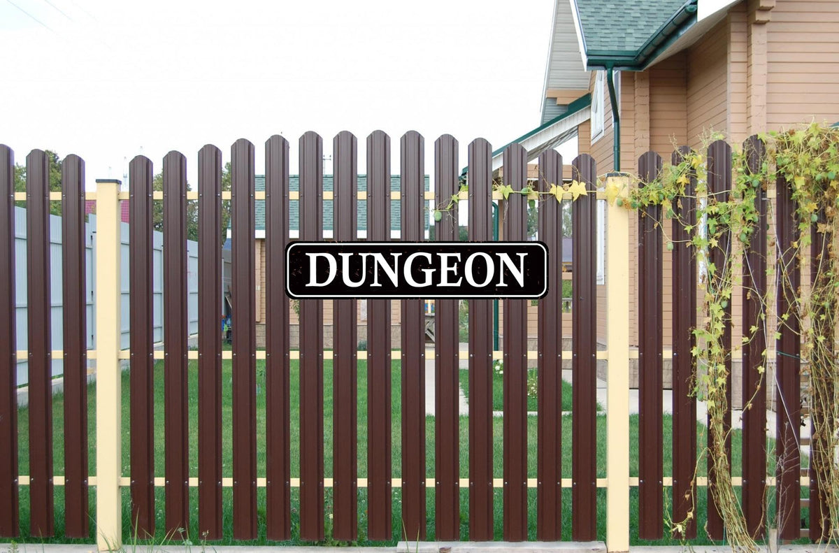 Sisu Couture's Dungeon Sign Street Sign Rustic Sign For Door Name - image 13