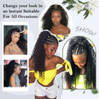 Sisu Couture's Alebery 27 Inch Drawstring Ponytail Extension For Black Deep - image 17