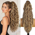 Sisu Couture's 20 Inch Long Wavy Claw Clip Ponytail Extension - image 1